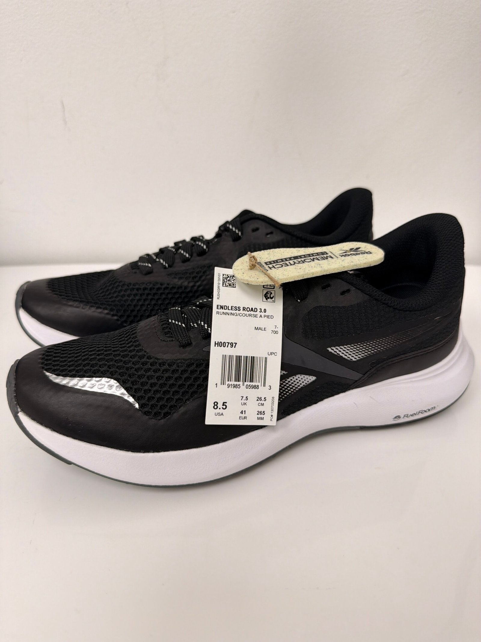 Reebok ENDLESS ROAD 3.0 mens Shoes- Tamanho Masculino 8,5US - Produto Novo (Sem Caixa) (cópia) - Imagem 3
