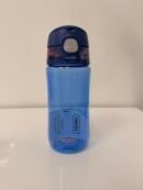 THERMOS Kids Funtainer Tritan Bottle, Navy,16oz 470ml, Plastic, Leak-Proof, Dishwasher Safe, Kids Bottle(Novo)