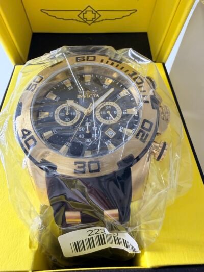 Invicta Pro Diver SCUBA Men's Watch - 50mm, Gold, Black (22340)