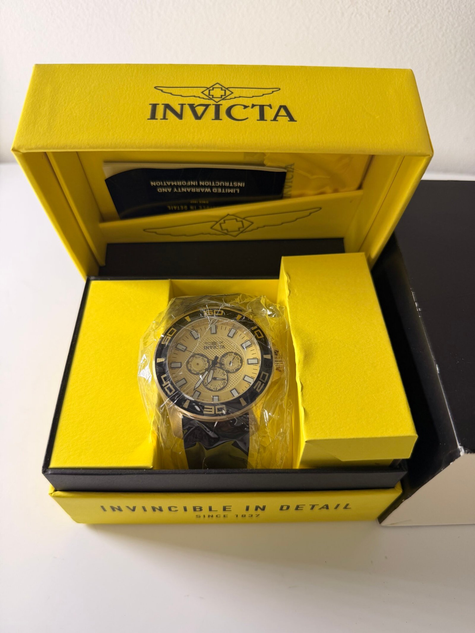Invicta Pro Diver Impact Men's Watch - 50mm. Black (35742) - Imagem 4