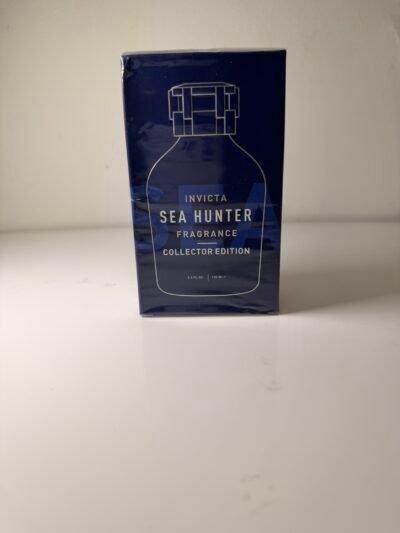 Invicta Watch Cologne SEA HUNTER Collector Edition Eau De Parfum Spray 3.4 Masculino - Produto Novo (Lacrado)