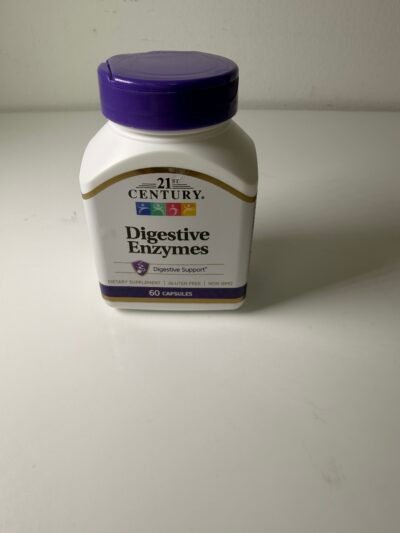 Digestive Enzymes 60 Caps by 21st Century - Produto Novo (Lacrado)