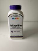 21st Century Acidophilus Probiotic Blend Capsules, 150 Count- Produto Novo (Lacrado)