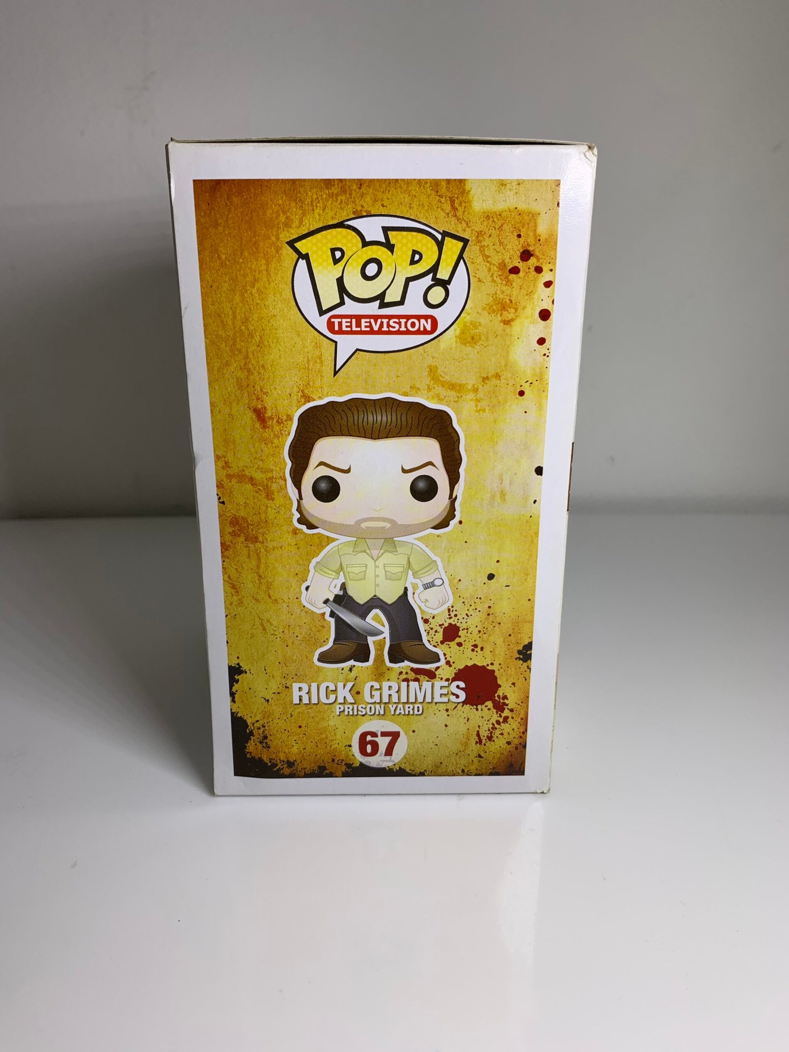 Funko Pop (Television) Rick Grimes #67 The Walking Dead Vinyl Figure AMC - Imagem 3