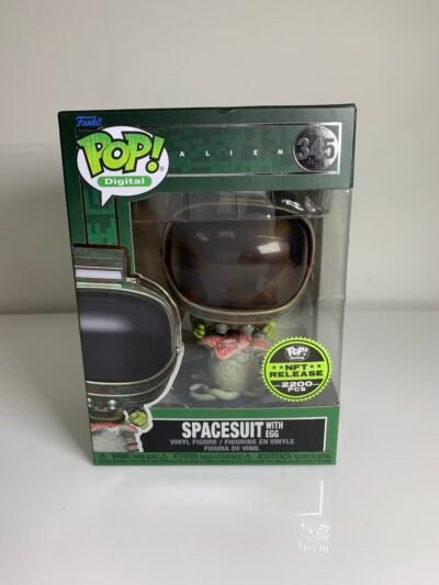 Funko Pop Digital Alien # 345 Spacesuit with Egg