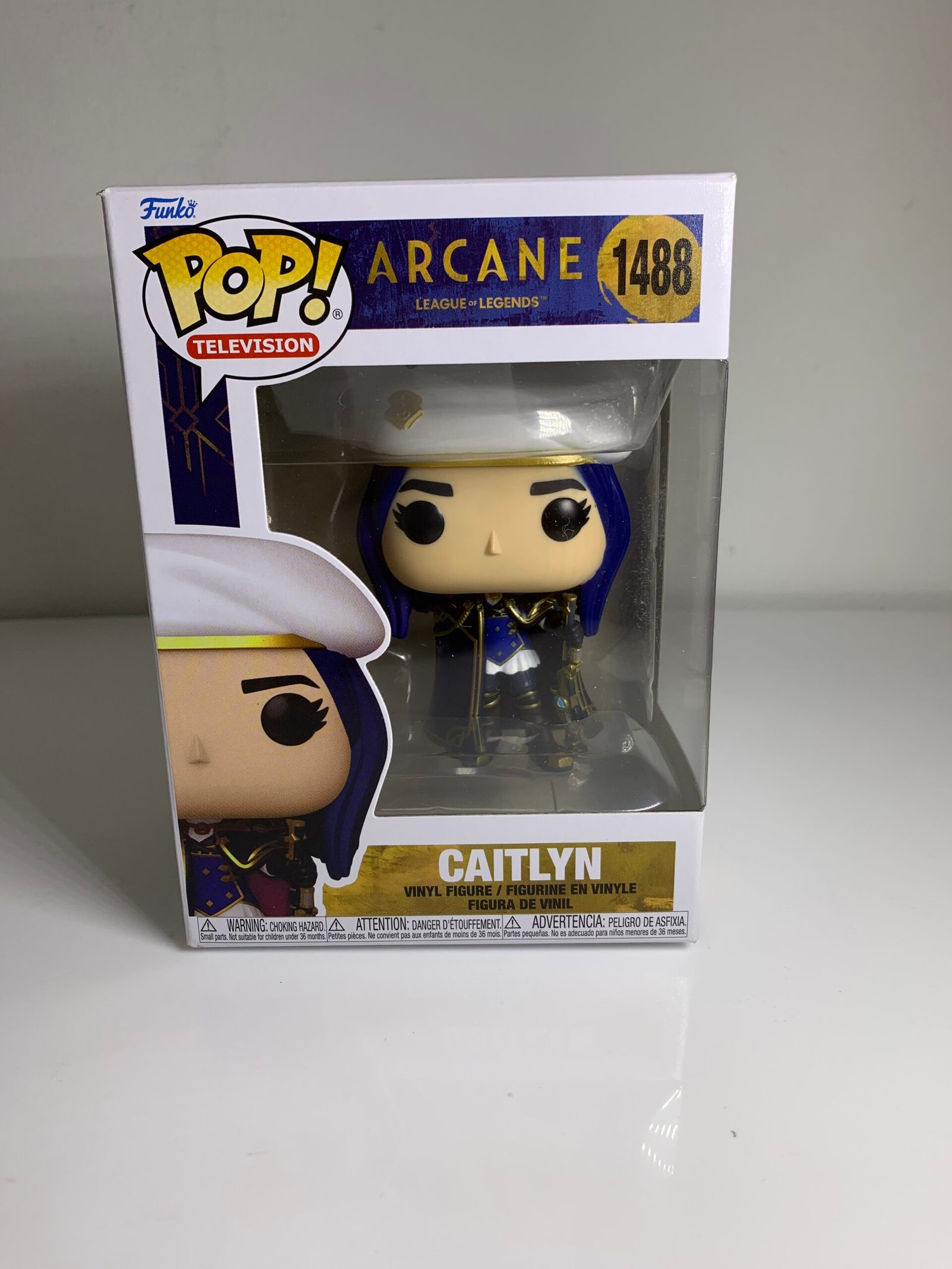 Funko Pop! Vinyl League of Legends Caitlyn Arcane Television Vinyl Figure #1488