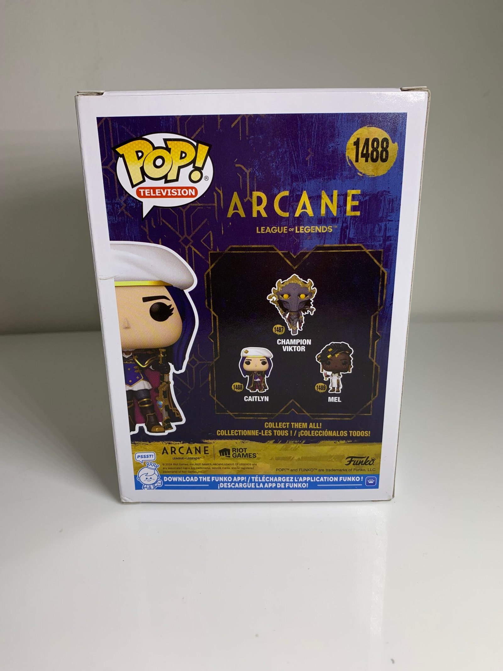 Funko Pop! Vinyl League of Legends Caitlyn Arcane Television Vinyl Figure #1488 - Imagem 2