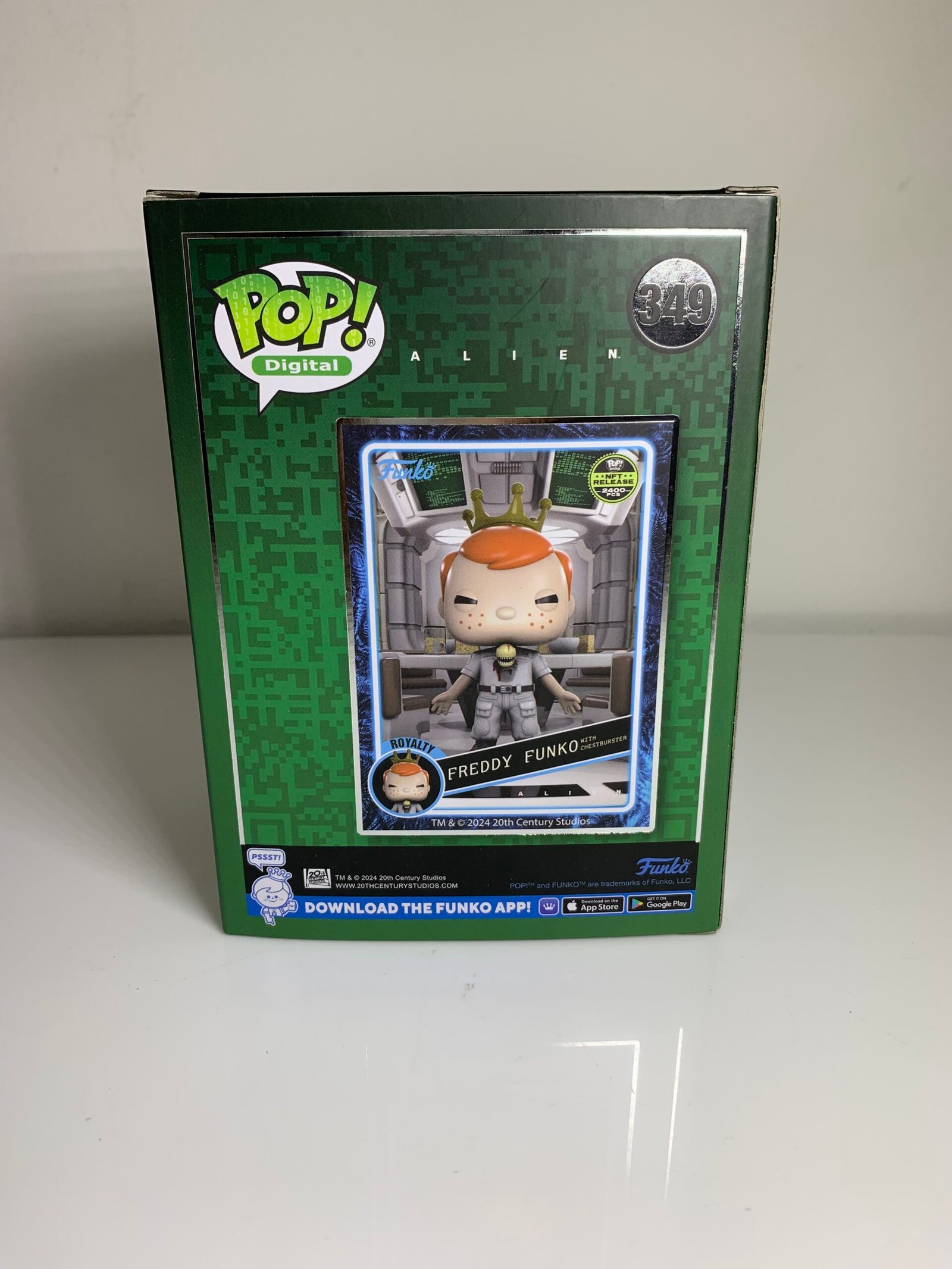 Funko Pop Digital Alien # 349 Freddy Funko w Chestburster - Imagem 2