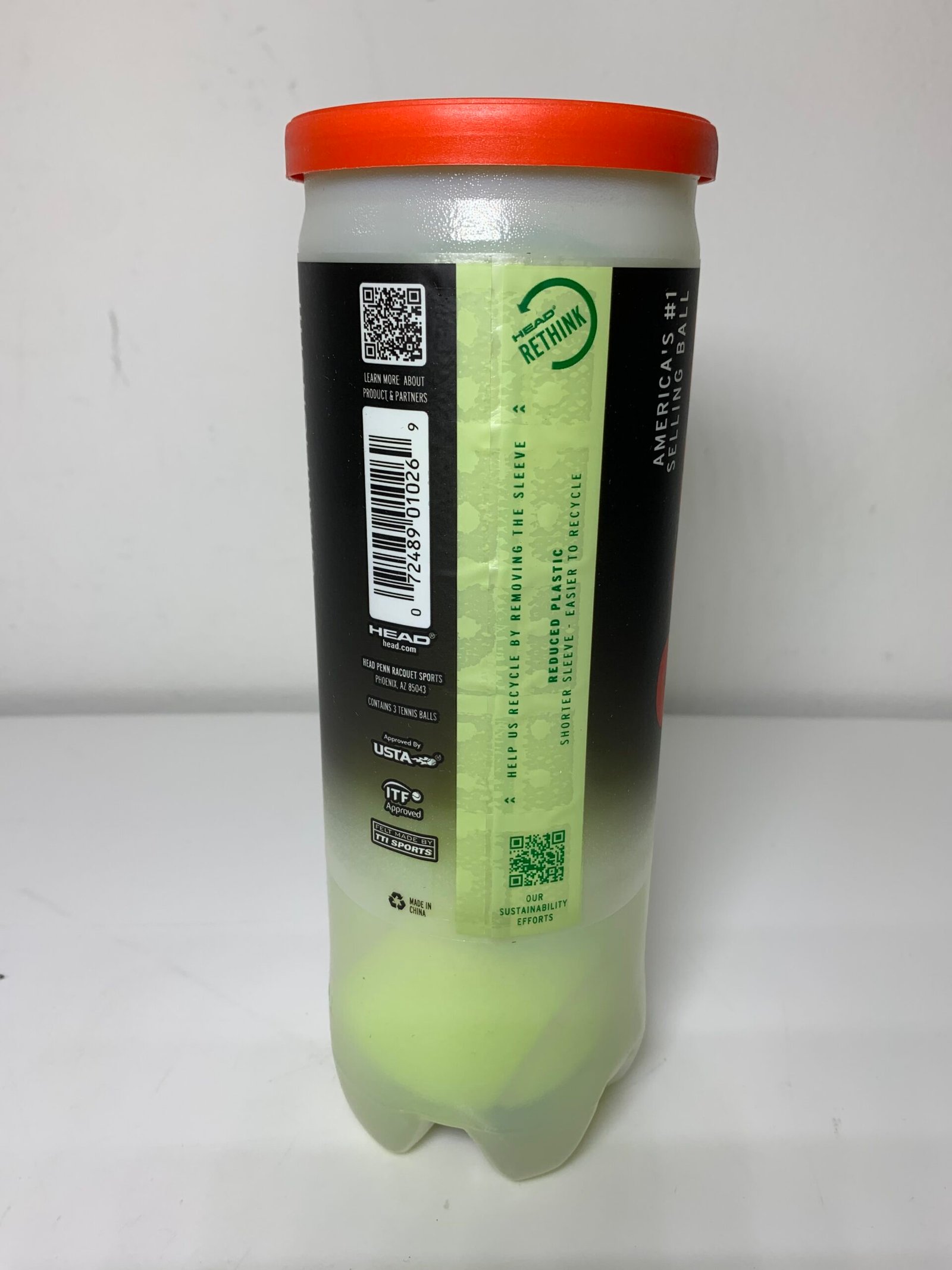 Penn Championship Tennis Balls - Extra Duty Felt Pressurized Tennis Balls - 1 Can, 3 Balls- Produto Novo - Imagem 2