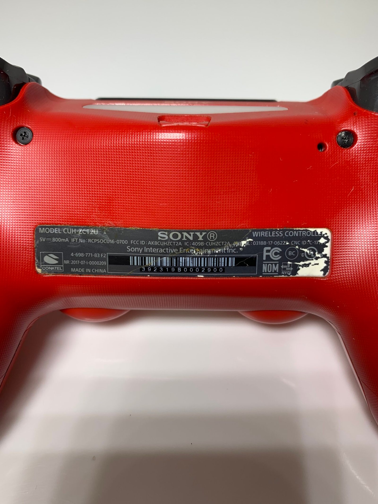 Sony Playstation 4 - Controle DualShock 4 - Red- Condição: Excelente (A+) - Imagem 7