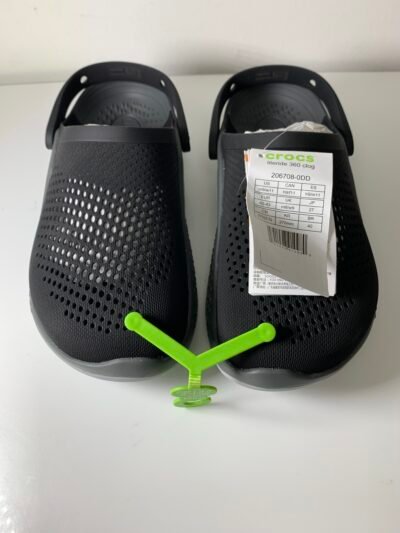 Original Crocs Unisex LiteRide 360 Clogs - Black - USED - SIZE M9-W11