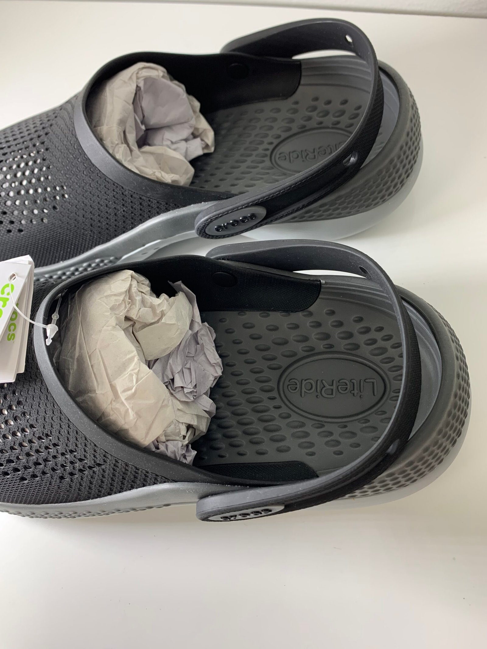 Original Crocs Unisex LiteRide 360 Clogs - Black - USED - SIZE M9-W11 - Imagem 5