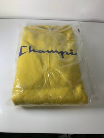 Moletom Powerblend Champion com Gola Redonda, Logo Clássico Size-L- Produto Novo