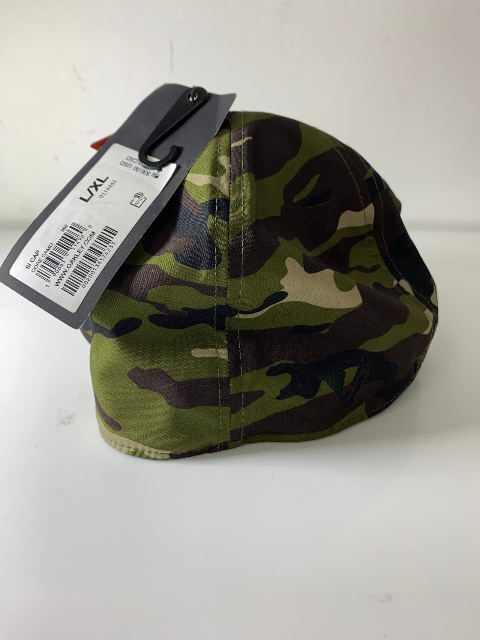 OAKLEY Hydrolix Flex Fit Hat Size L/XLGreen Camo Tactical Range Morale Patch - Imagem 4