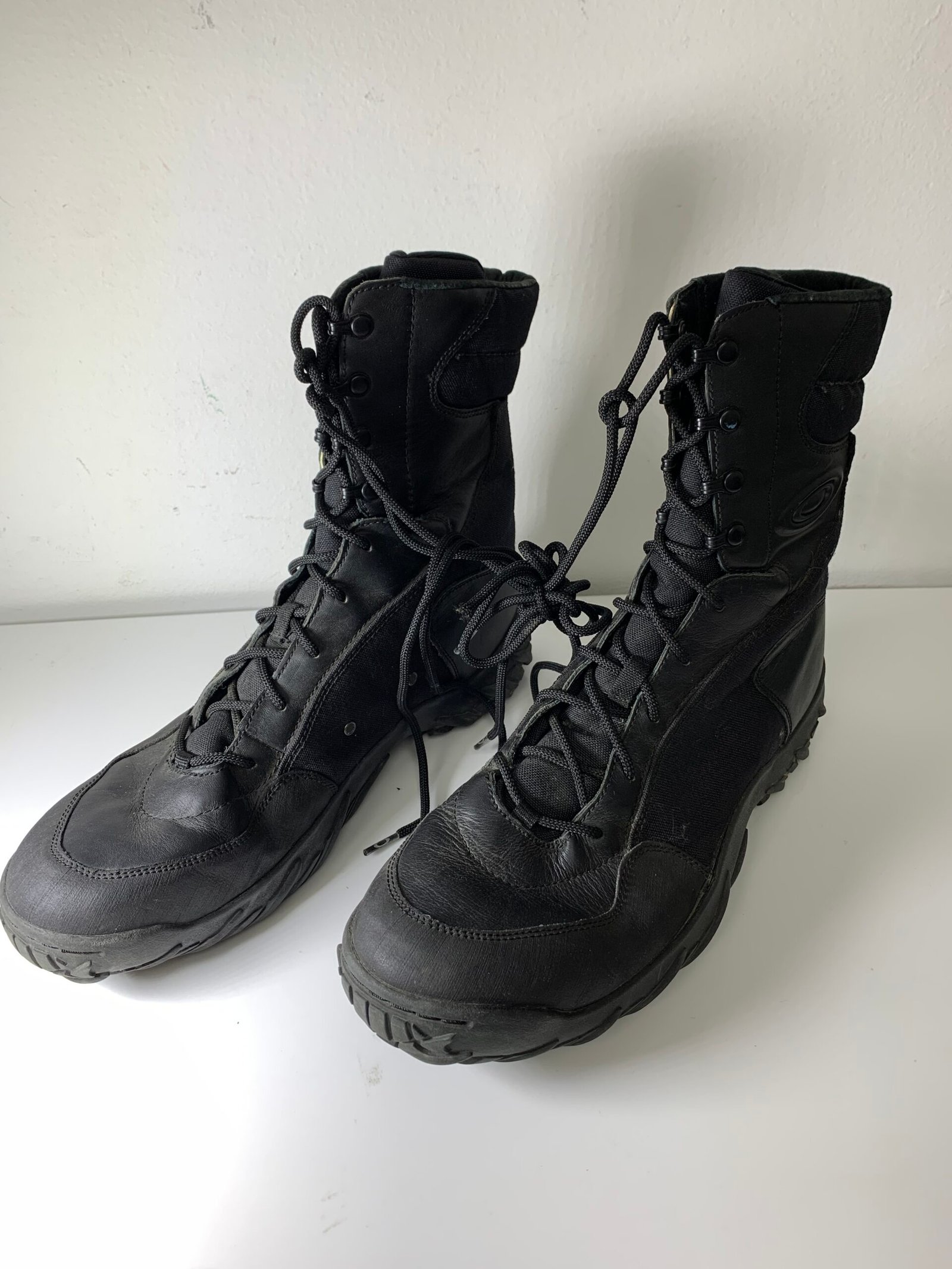 OAKLEY MEN'S SZ 12.5 RARE BLACK TACTICAL BOOTS Military Police Patrol
