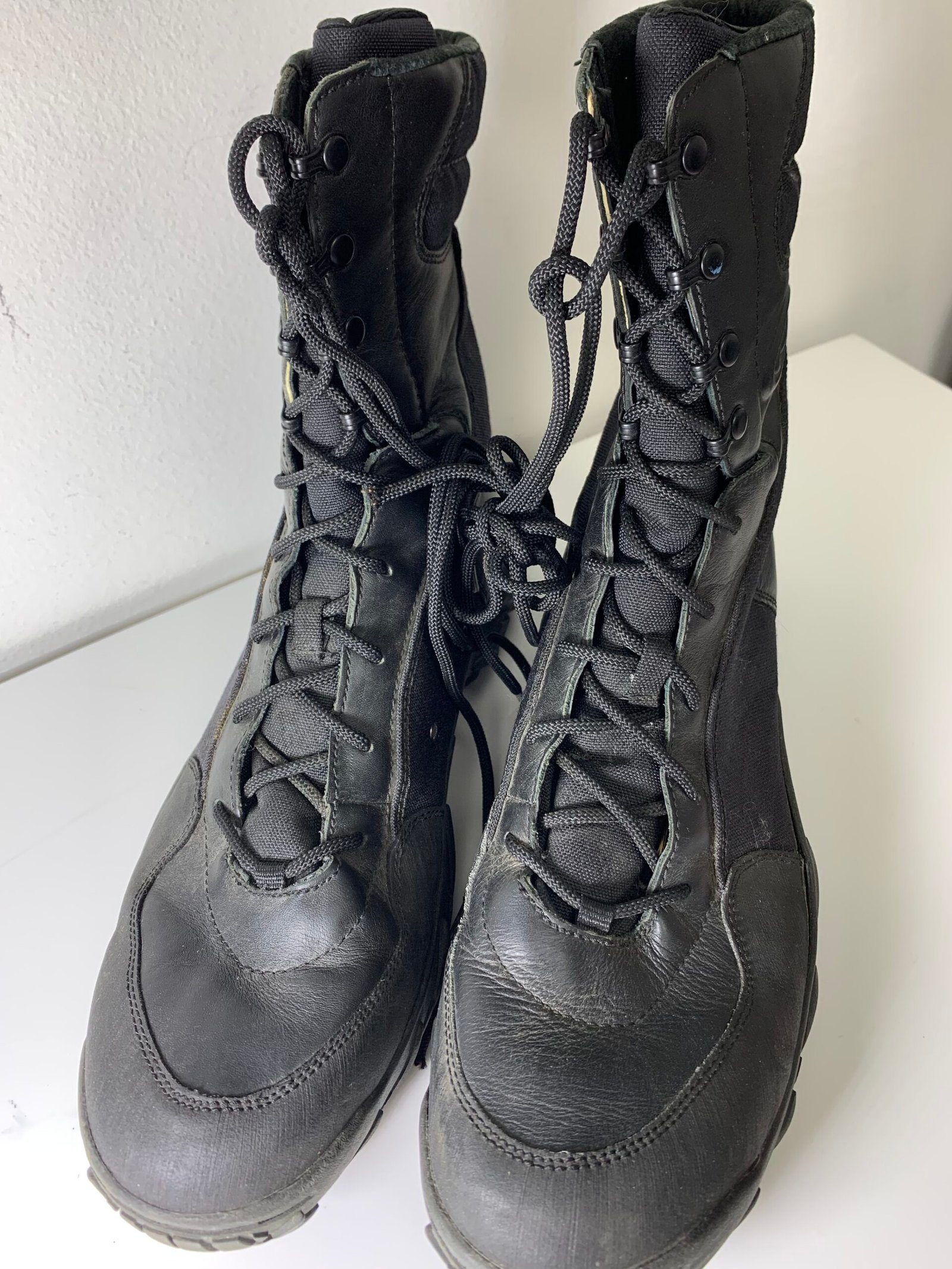OAKLEY MEN'S SZ 12.5 RARE BLACK TACTICAL BOOTS Military Police Patrol - Imagem 5