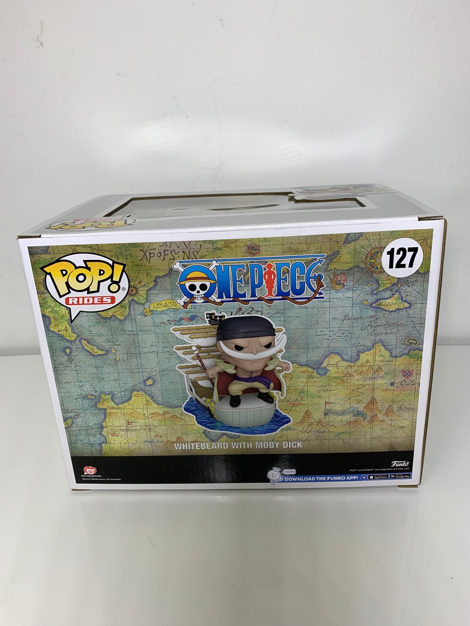 Funko Pop! One Piece Whitebeard with Moby Dick#127 Exclusive(Novo) - Imagem 3
