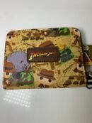 Funko Indiana Jones Zip-Around Wallet Women's Credit Card Cartoon Brown(Novo)