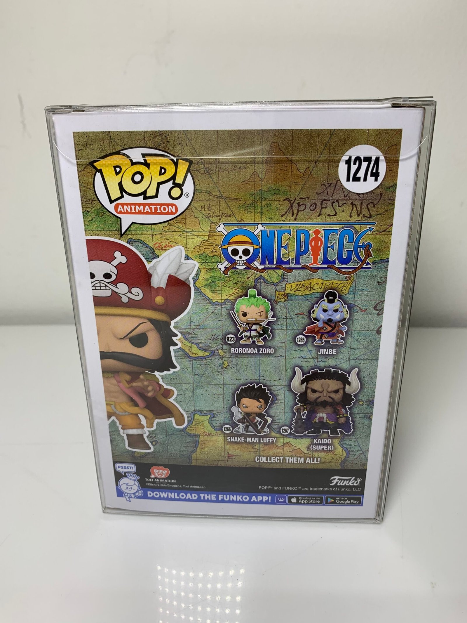 Funko Pop Gol D. Roger Animation #1274 (Novo) - Imagem 2