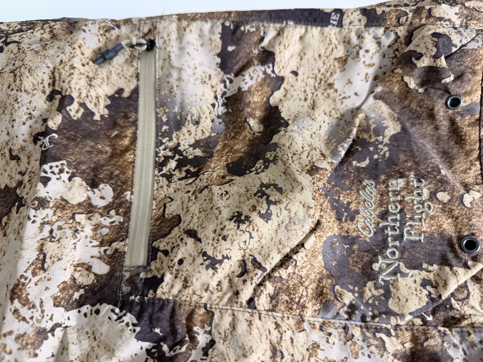 Cabela's Northern Flight Prairie Camo Pants Men size M/M Hunting - Imagem 4