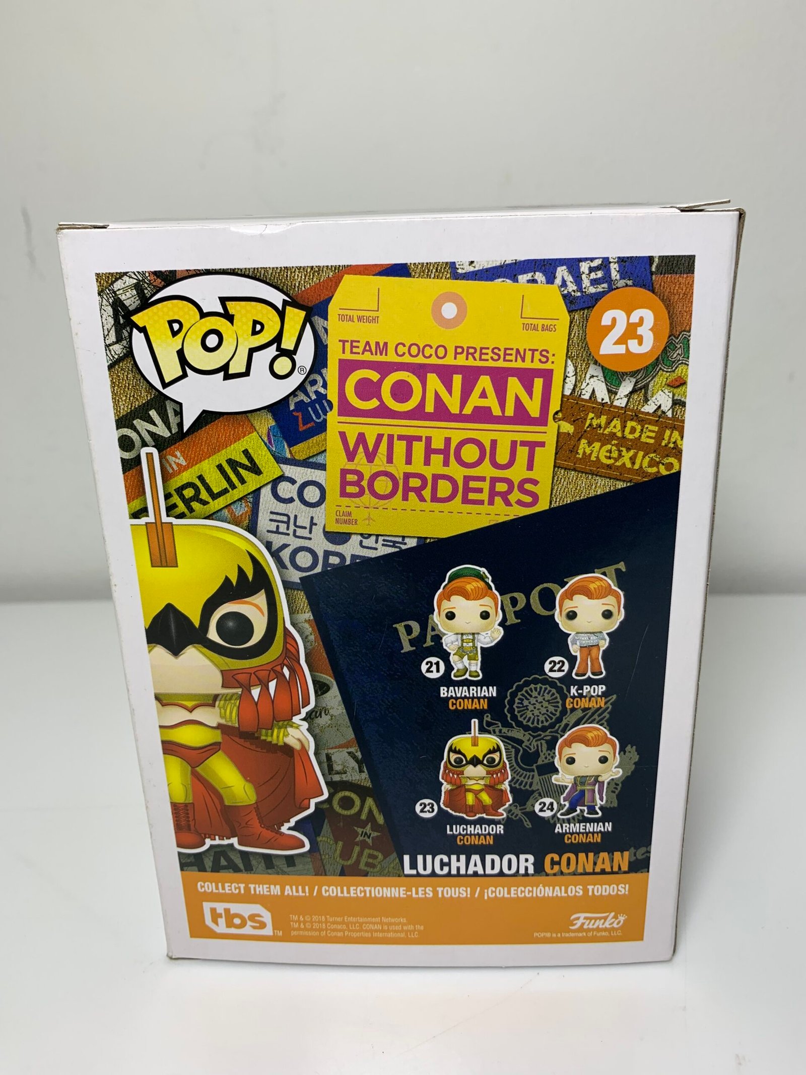 Funko Pop! Conan O'Brien #23 Conan Without Borders Gamestop Exclusive(Novo) - Imagem 2