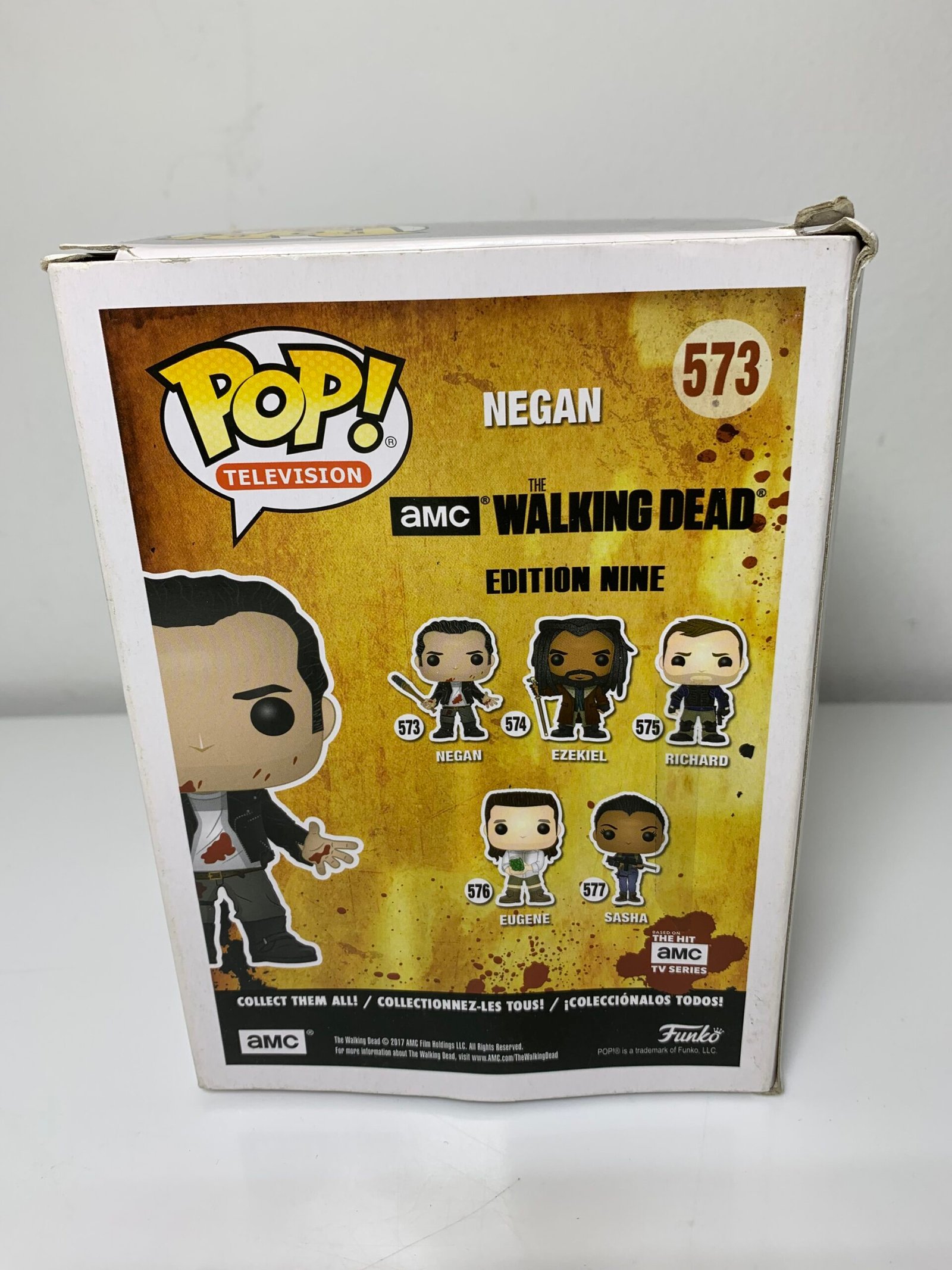 Funko Pop! Vinyl #573 The Walking Dead - Negan (Clean Shaven)(Novo) - Imagem 2