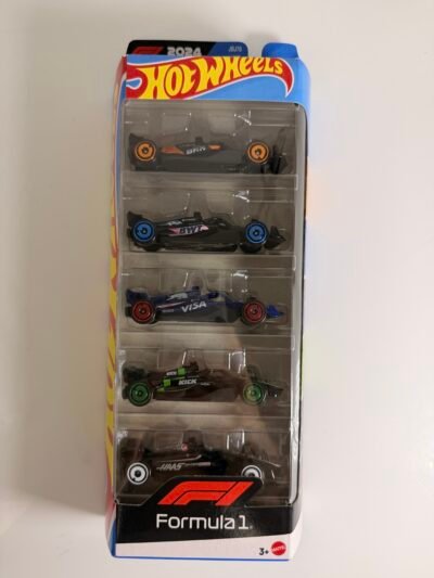 Hot Wheels 2024 Hot Wheels F1 Formula One 5 Pack McLaren Alpine Visa Red Bull Sauber Haas F1 Formula One 5 Pack McLaren Alpine Visa Red Bull Sauber Haas Hot Wheels F1 Formula One 5 Pack McLaren Alpine Visa Red Bull Sauber Haas - Produto Novo (Na Caixa)