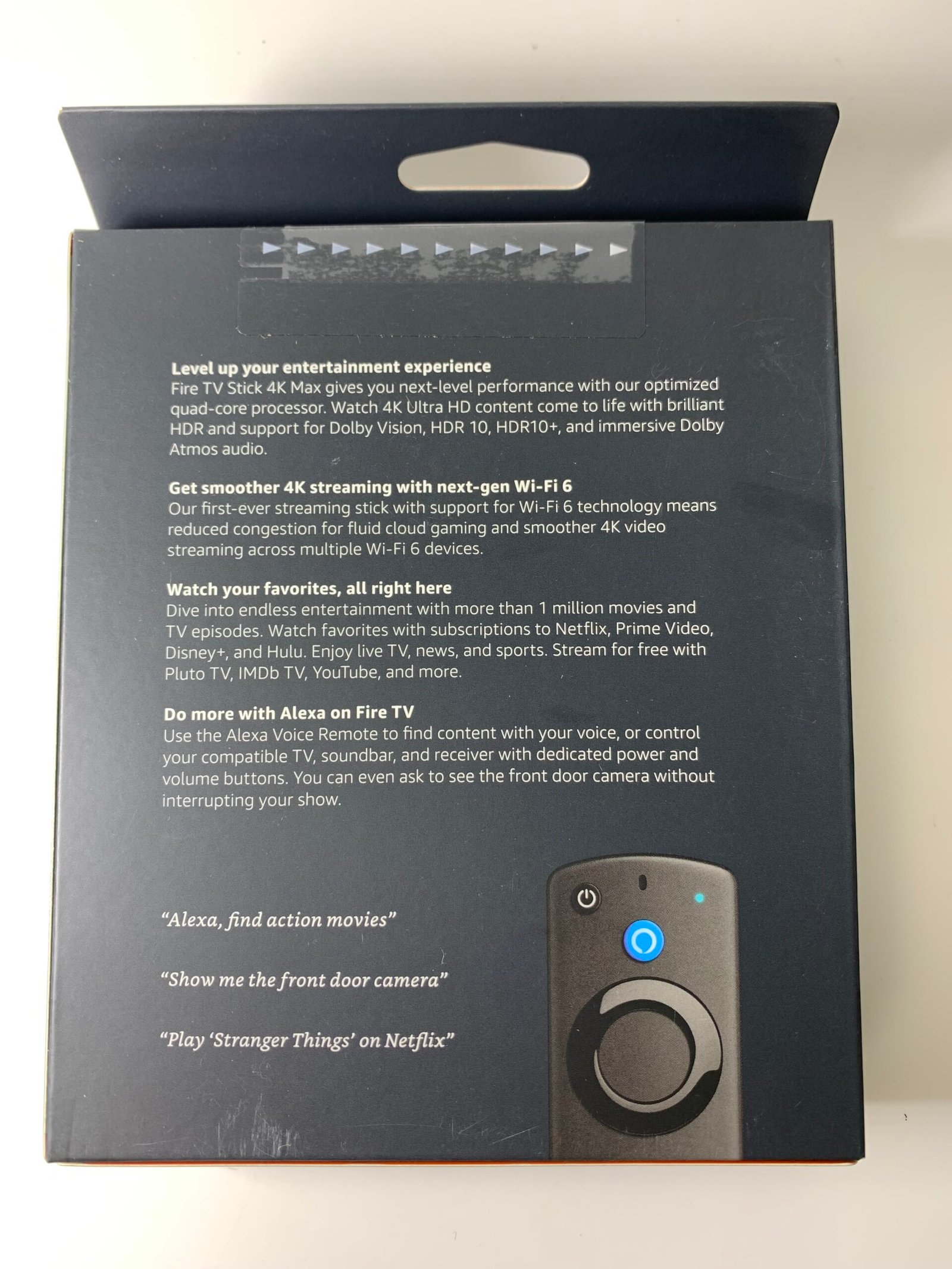 Amazon Fire TV Stick 4K Max Alexa Voice Remote Media Streamer - Black - Imagem 2