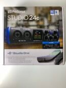 PreSonus Studio 24c USB-C Audio Interface 2x2 24-bit/192kHz MIDI PC Mac USB 2.0- Produto(Novo)