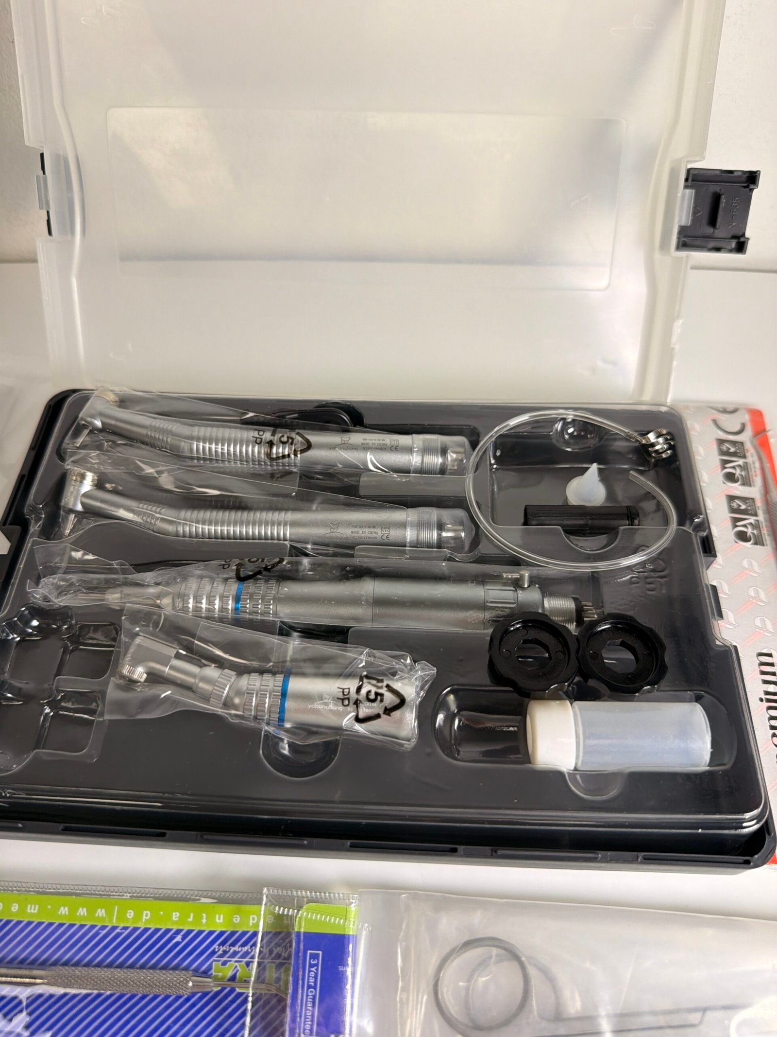 Dental NSK Style PANA MAX 2 High + 1 Low Speed Handpiece Set 4 Hole Air Turbine - Imagem 7
