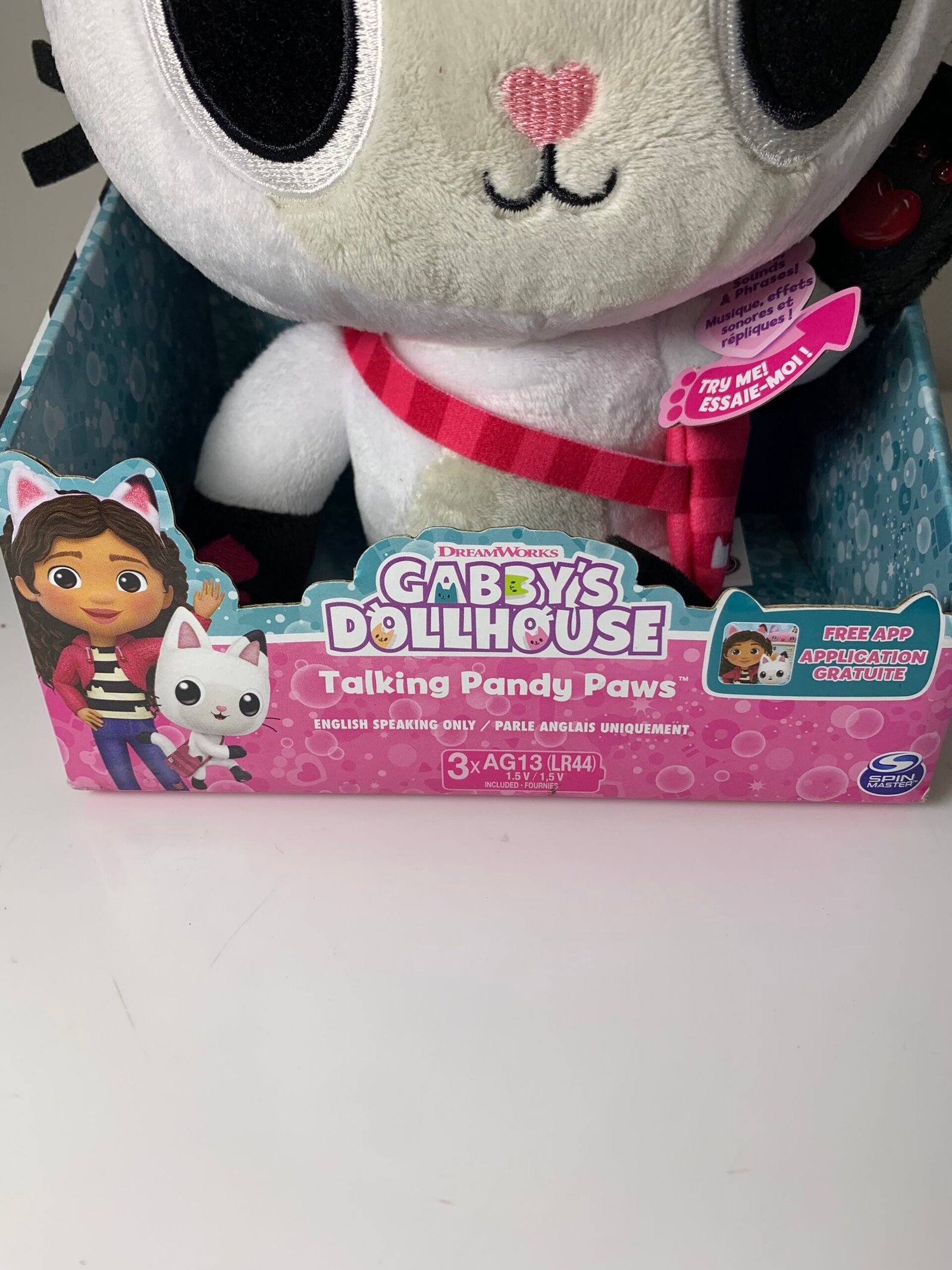 Gabby’s Dollhouse Talking Pandy Paws Plush - Dreamworks Toy Sounds & Phrases New(Novo) - Imagem 2