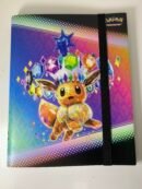Pokémon Prismatic Evolutions Binder Collection - Binder ONLY- Eevee Binder- Produto Novo