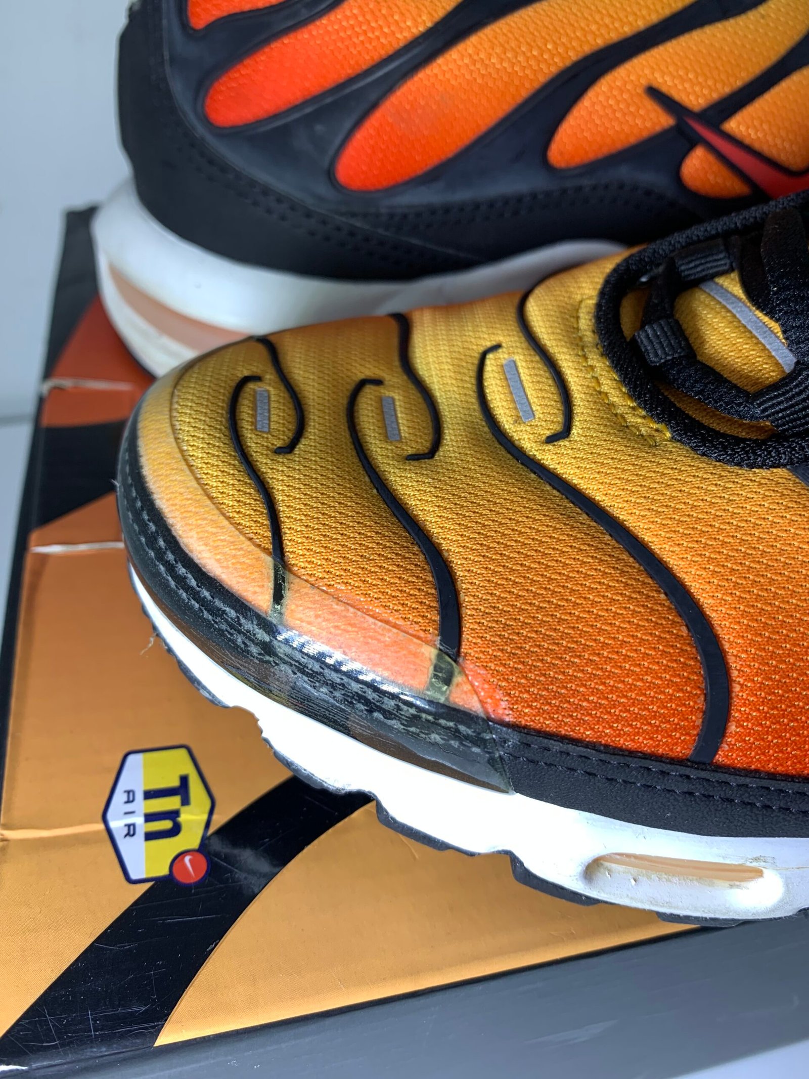Nike Air Max Plus OG Pimento Sunset Orange Produto usado (com caixa) - Imagem 5