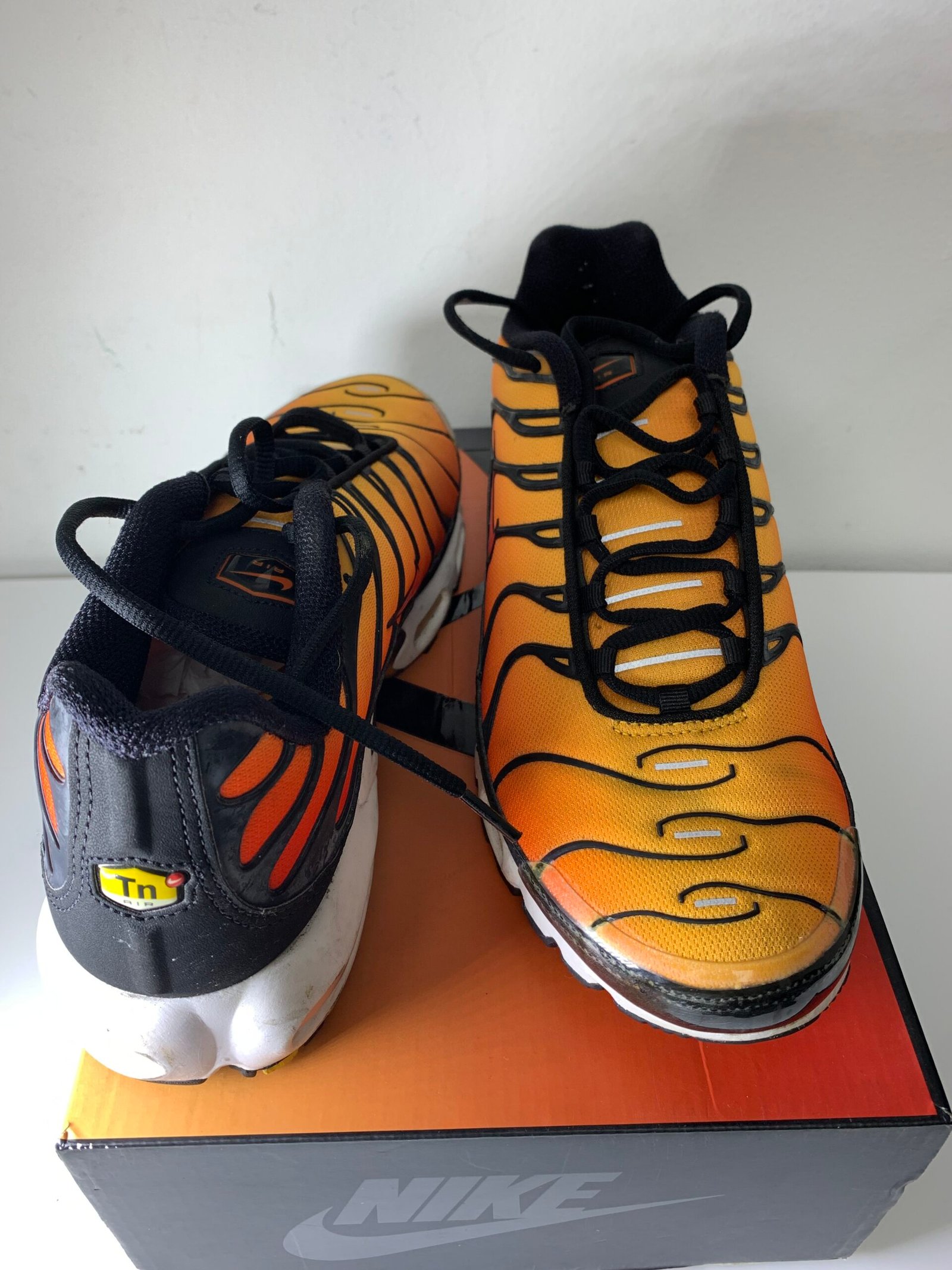 Nike Air Max Plus OG Pimento Sunset Orange Produto usado (com caixa) - Imagem 9