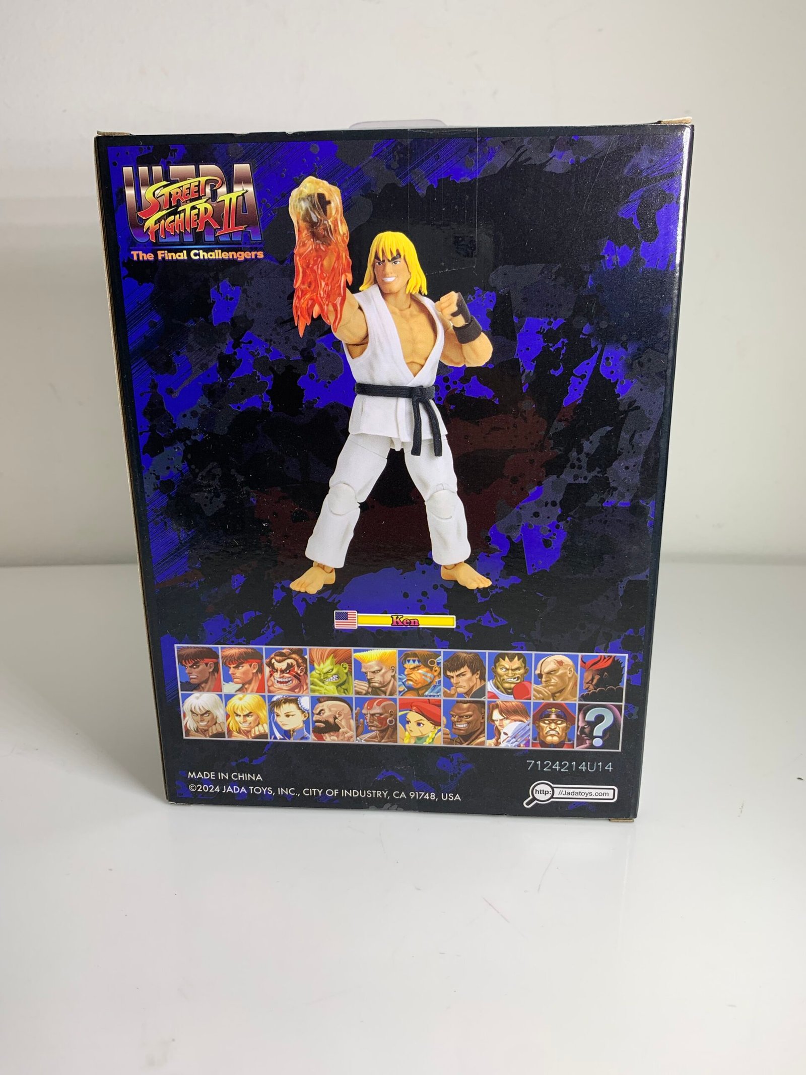 2024 Jada Toys Ultra Street Fighter II The Final Challengers - KEN (Player 2) - Imagem 2