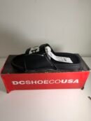 DC Shoes Bolsa Slides Size 10 Black NEW