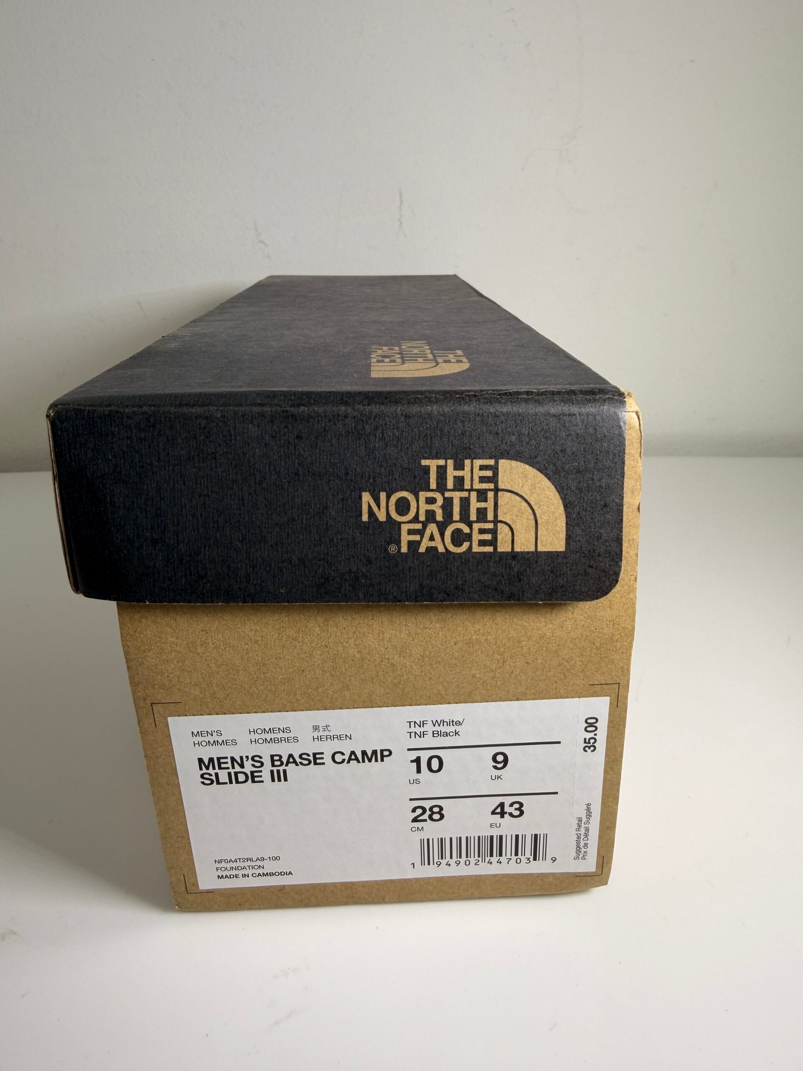 Mens The North Face Base Camp III Slides size 10 - Imagem 2