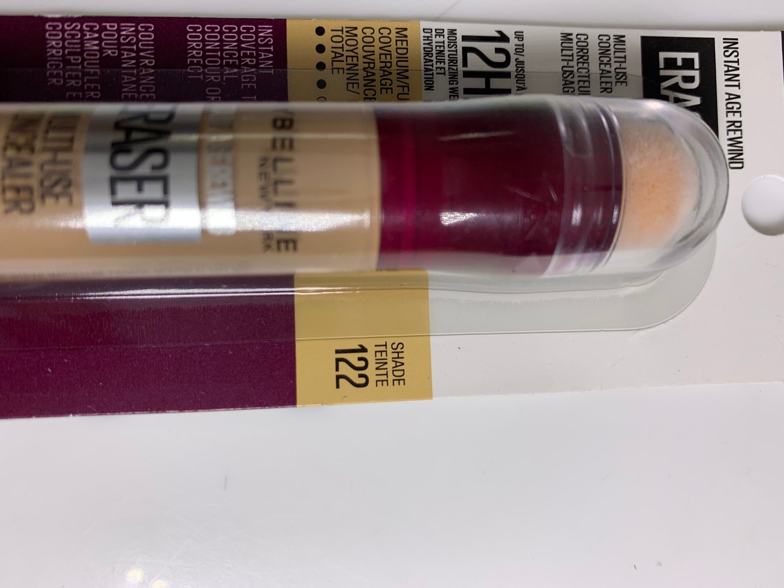 Maybelline Instant Age Rewind Instant Eraser Multi Use Concealer, 122, 0.2 fl oz - Imagem 2