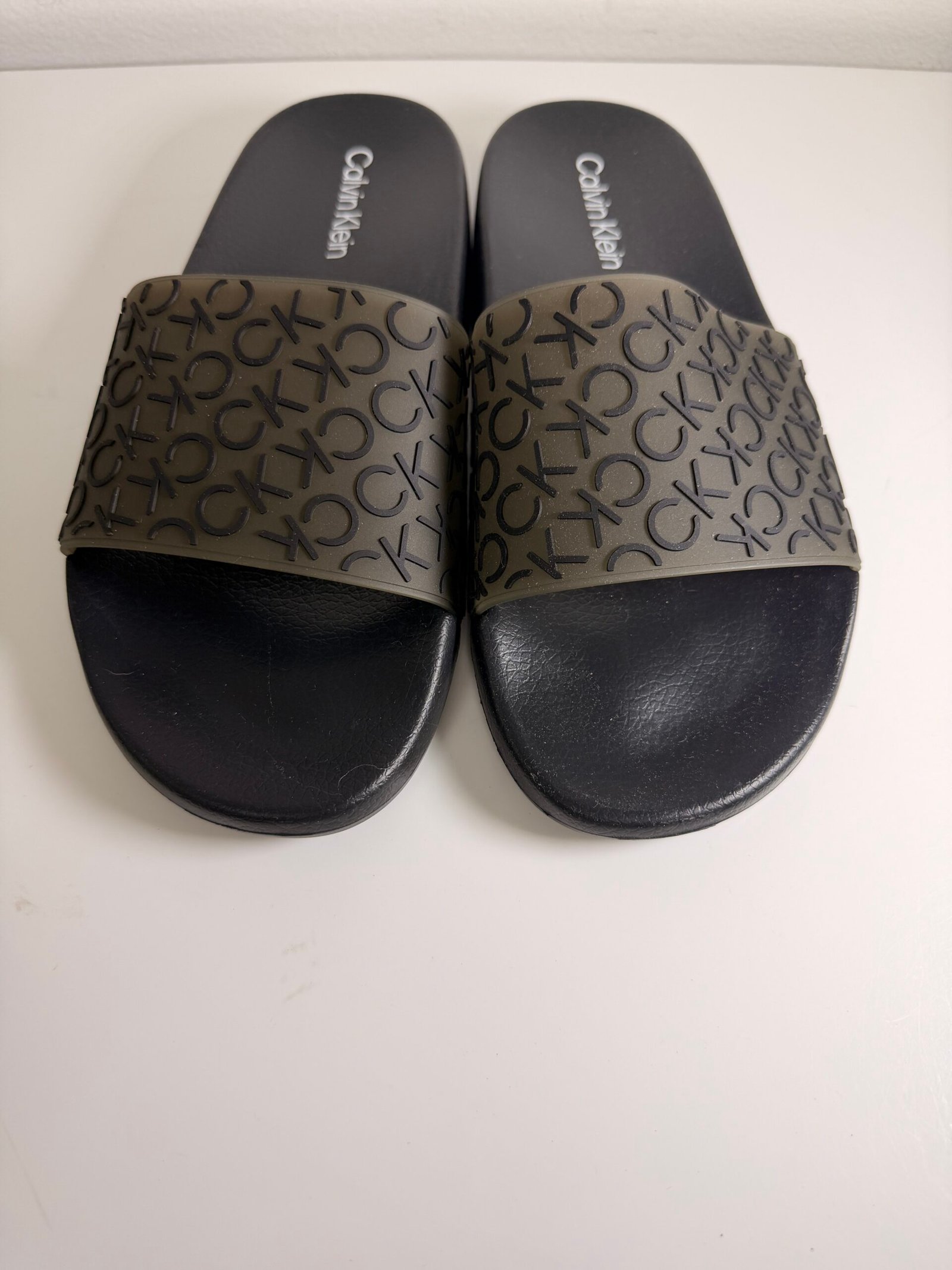 SANDALS calvin klein slippers size 10 - Imagem 2