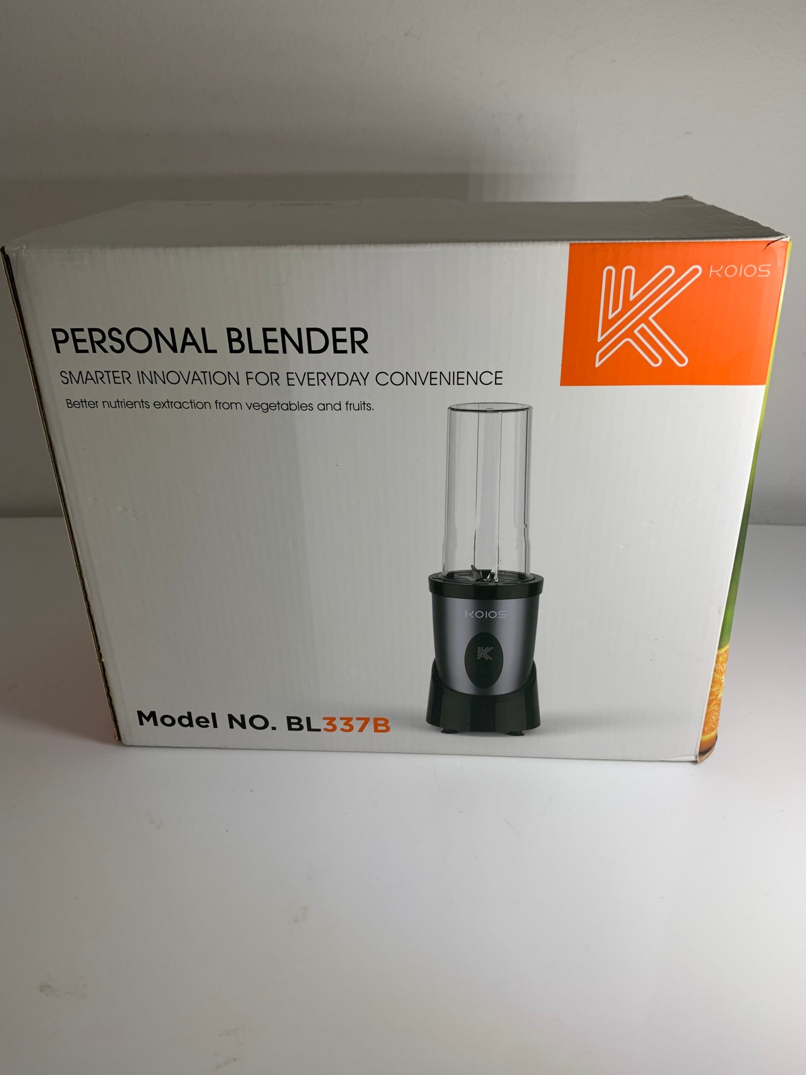 KOIOS 900W Personal Blender model BL337B for Shakes Smoothies Brand New