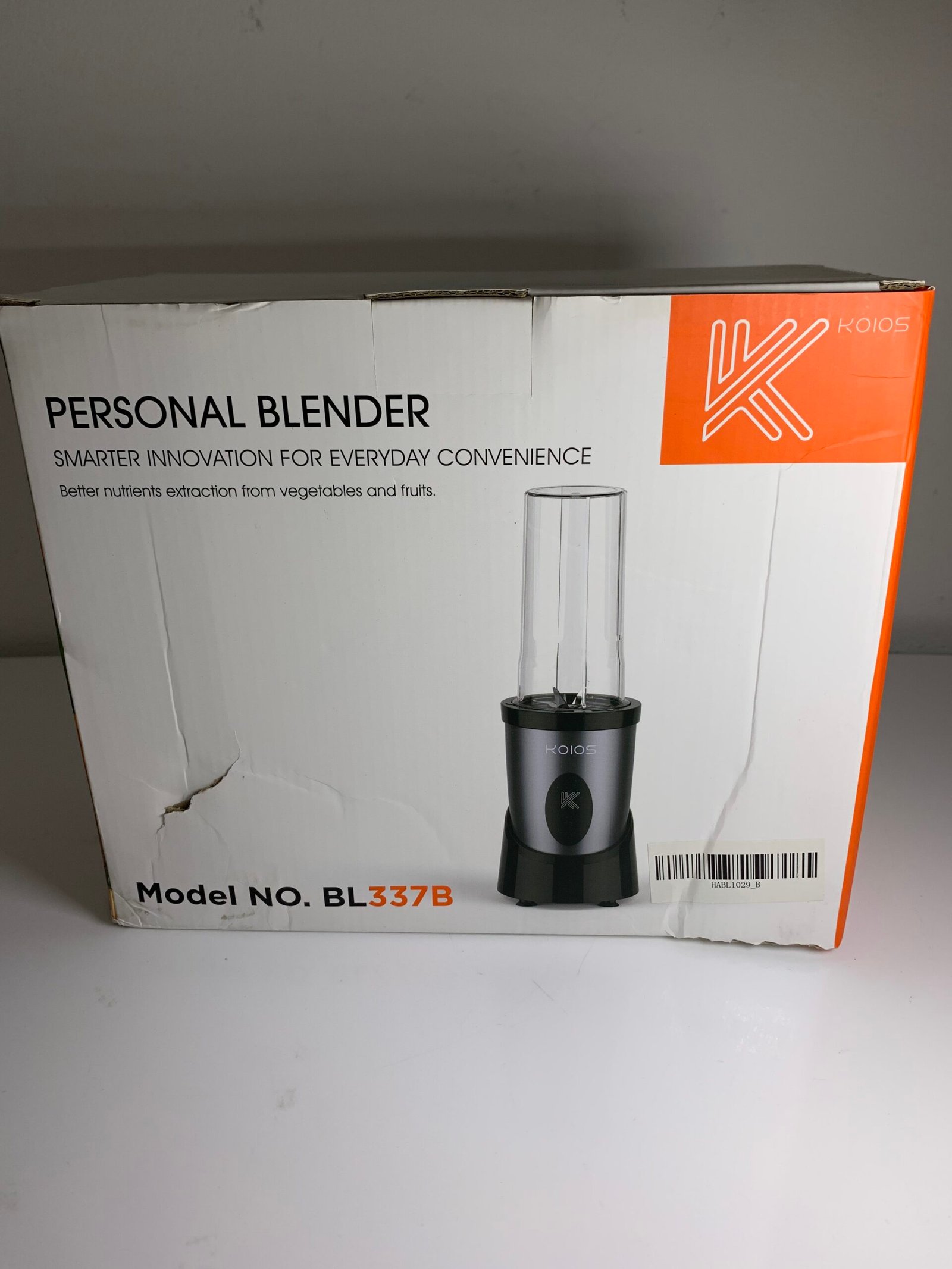 KOIOS 900W Personal Blender model BL337B for Shakes Smoothies Brand New - Imagem 3