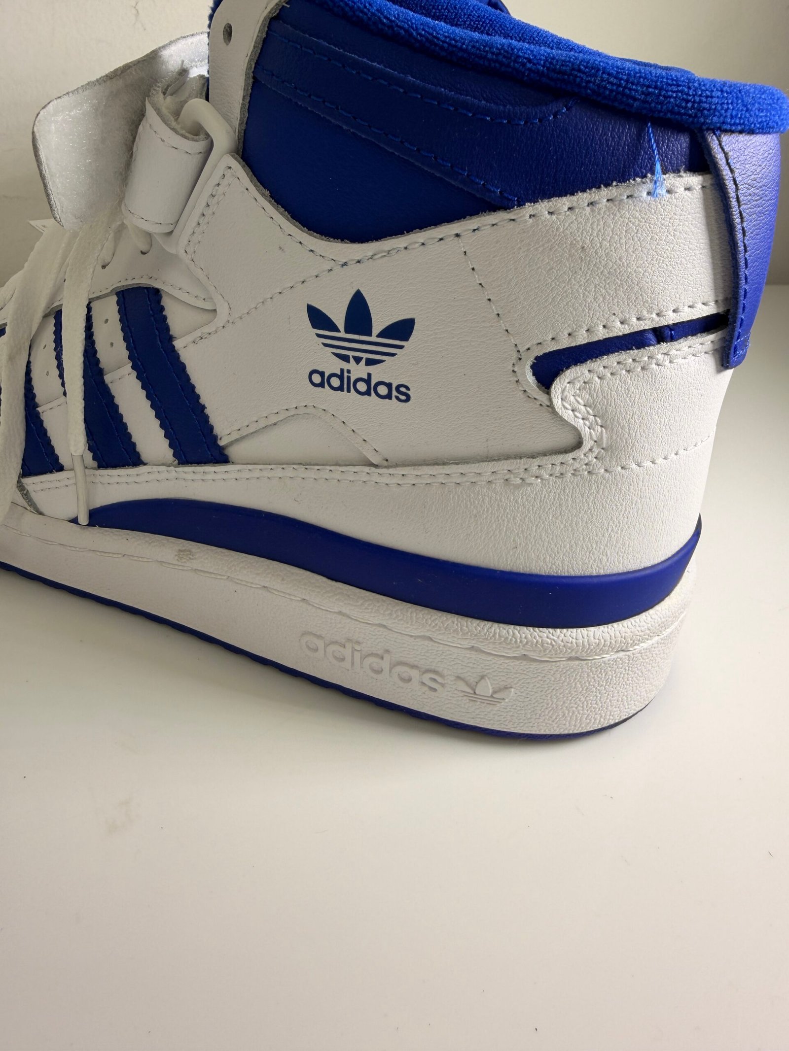 Adidas Forum Mid FY4976 White/Royal Size8 1/2 - Imagem 8