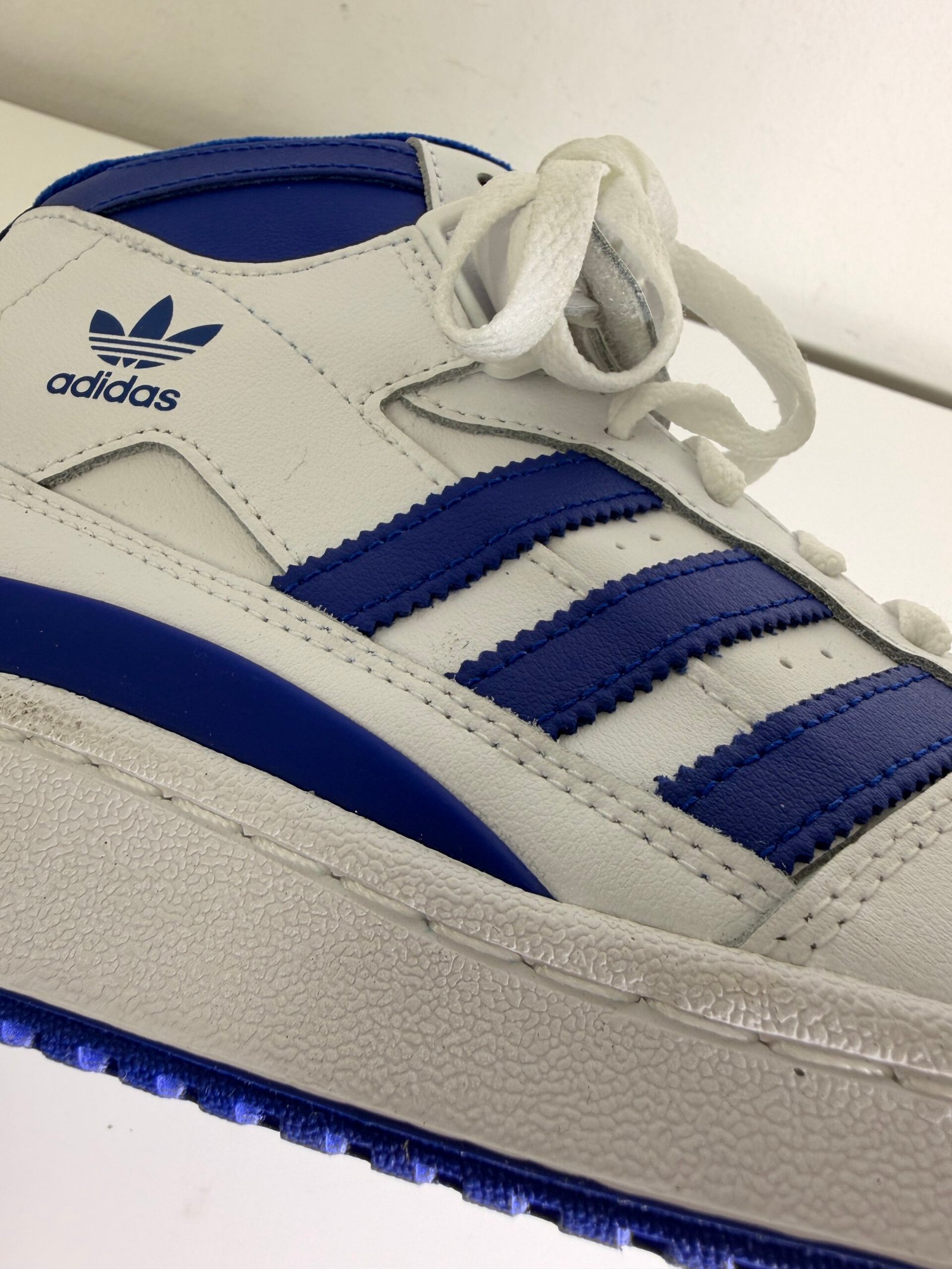 Adidas Forum Mid FY4976 White/Royal Size8 1/2 - Imagem 6