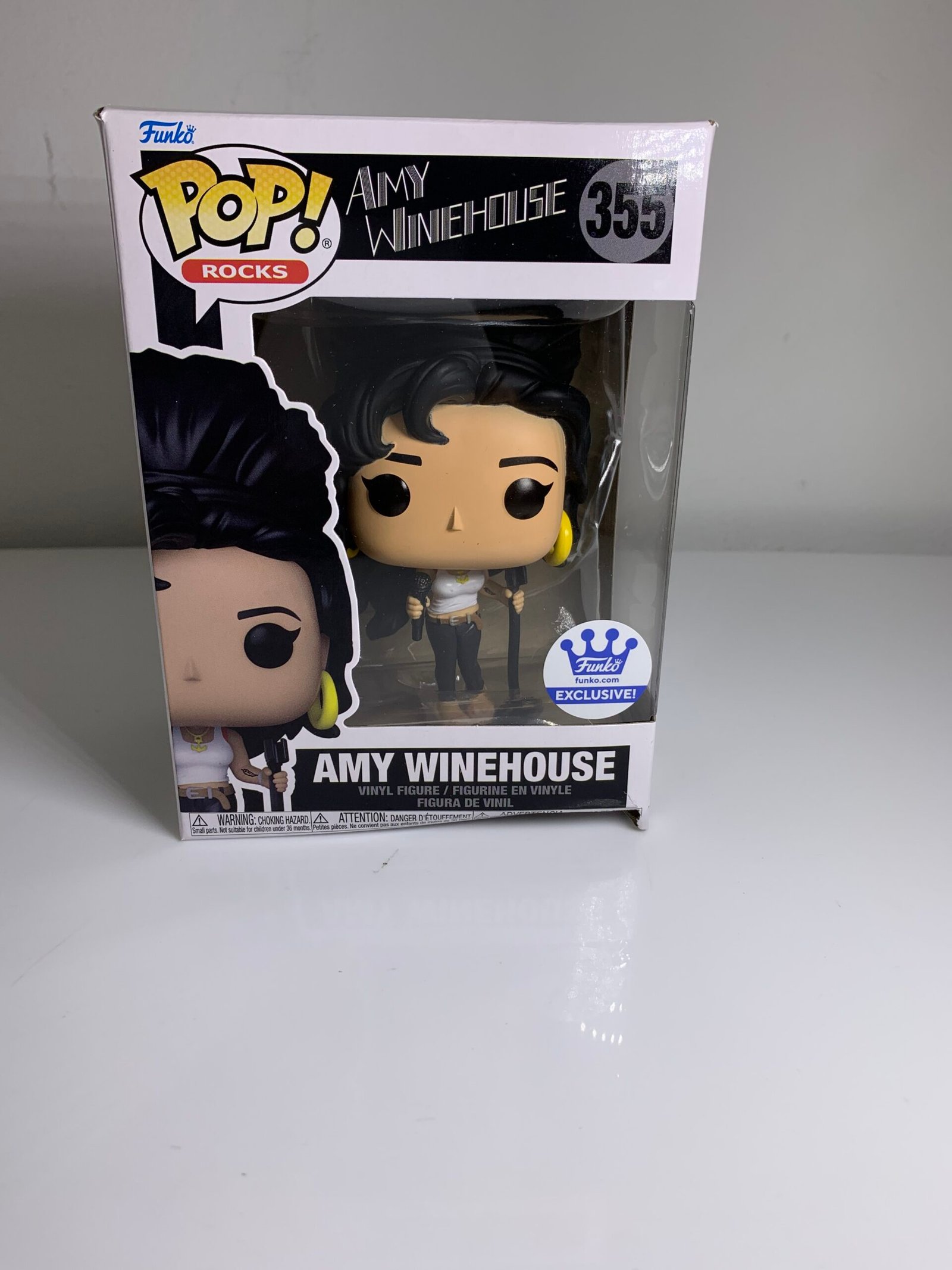 Pop Rock AMY WINEHOUSE IN TANK TOP Funko Shop Exclusive 355(Novo)