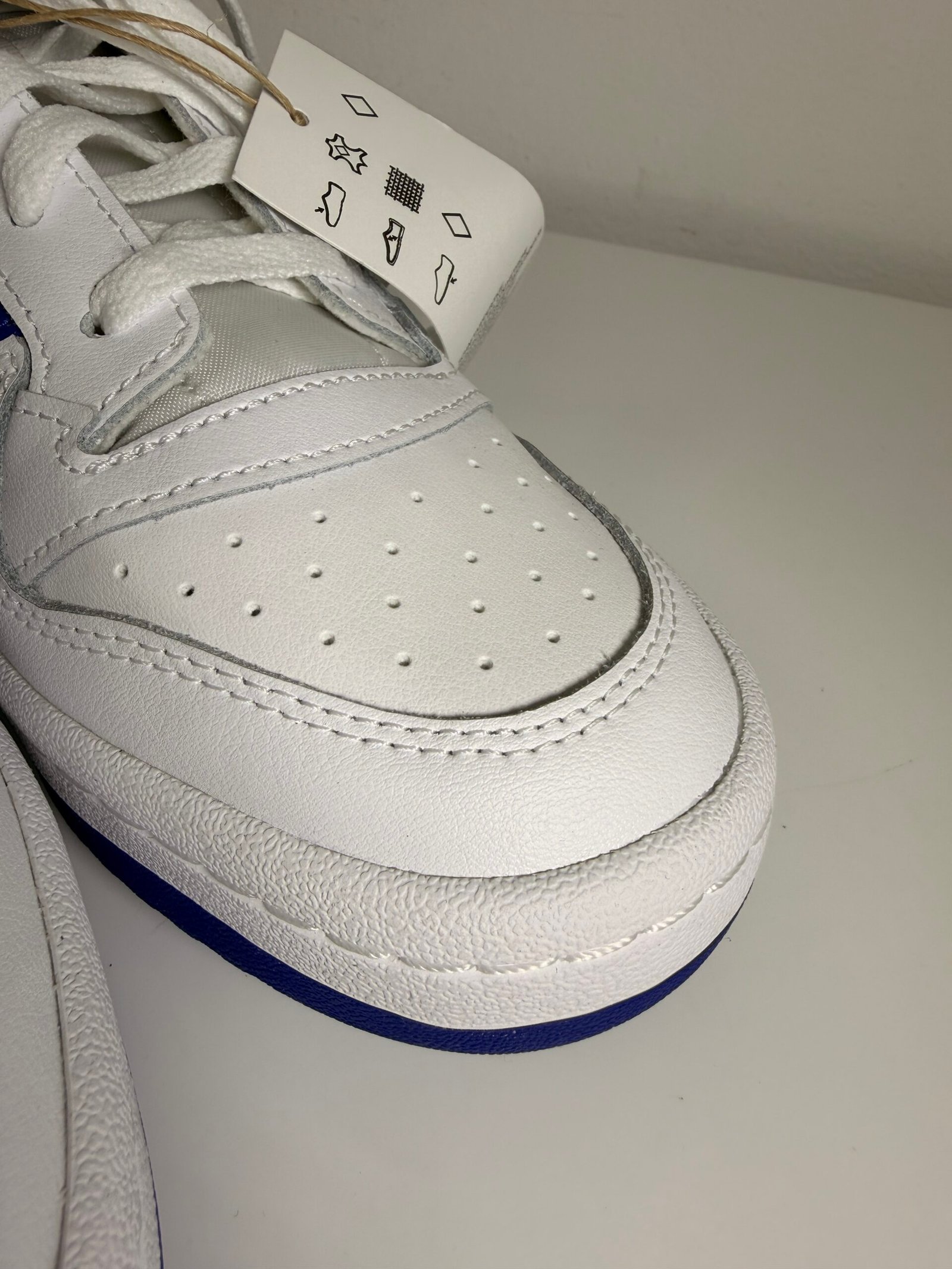 Adidas Forum Mid FY4976 White/Royal Size8 1/2 - Imagem 4