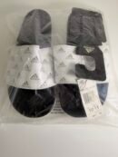 Adidas Men ADILETTE Comfort Slipper White Gray Shoes Slide Casual Sandals GV9737