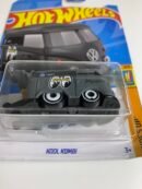 Hot Wheels Volkswagen Kool Kombi Mooneyes Grey #49 Surf's Up 2023 Damaged Card- Produto Novo (Na Caixa)