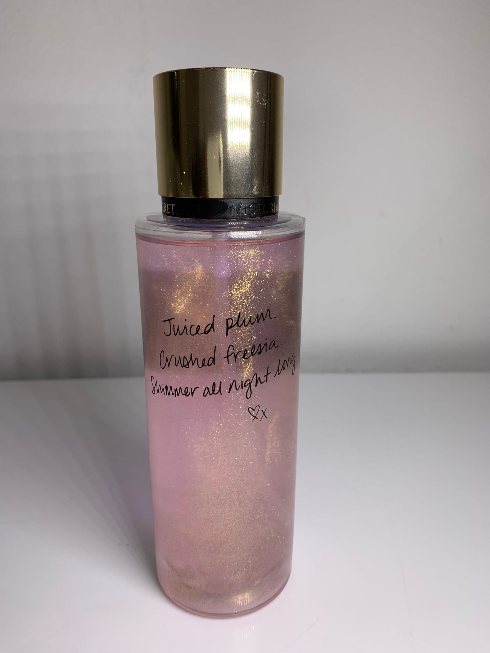 Victoria's Secret PURE SEDUCTION SHIMMER Fragrance Mist 8.4 oz 95% Full Bottle - Imagem 2