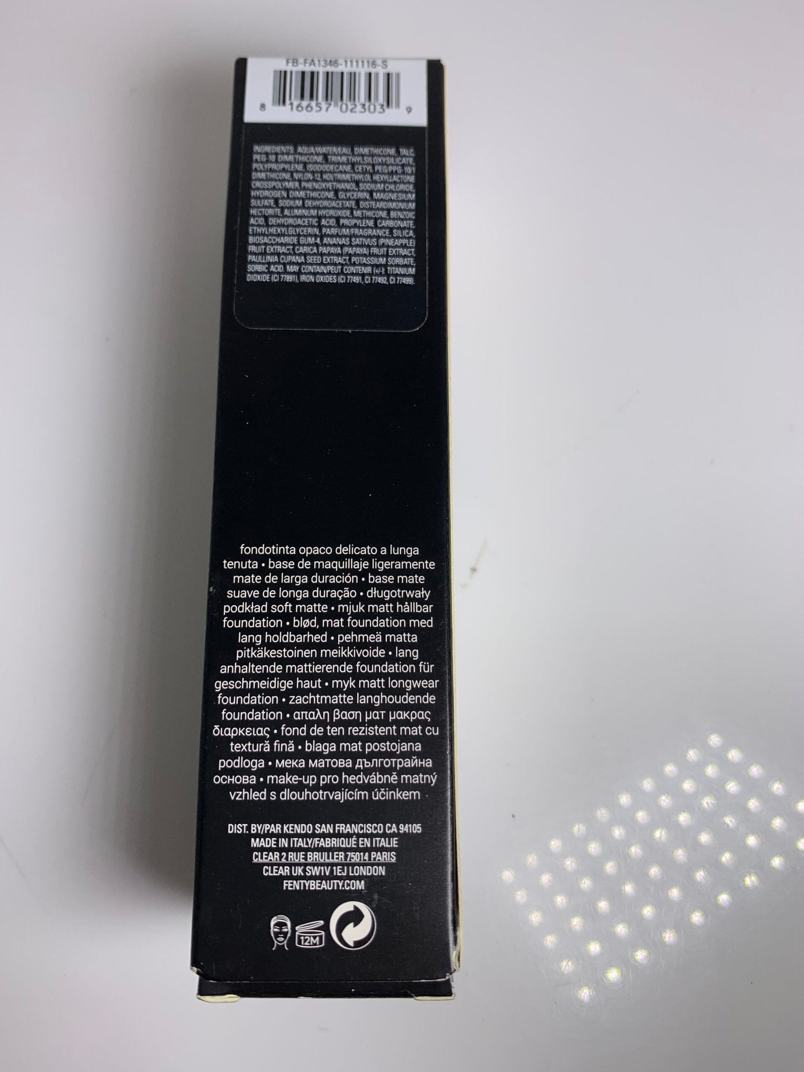 Fenty Beauty by Rihanna Pro Filt'r Soft Matte Longwear Foundation 1.08 oz New - Imagem 3