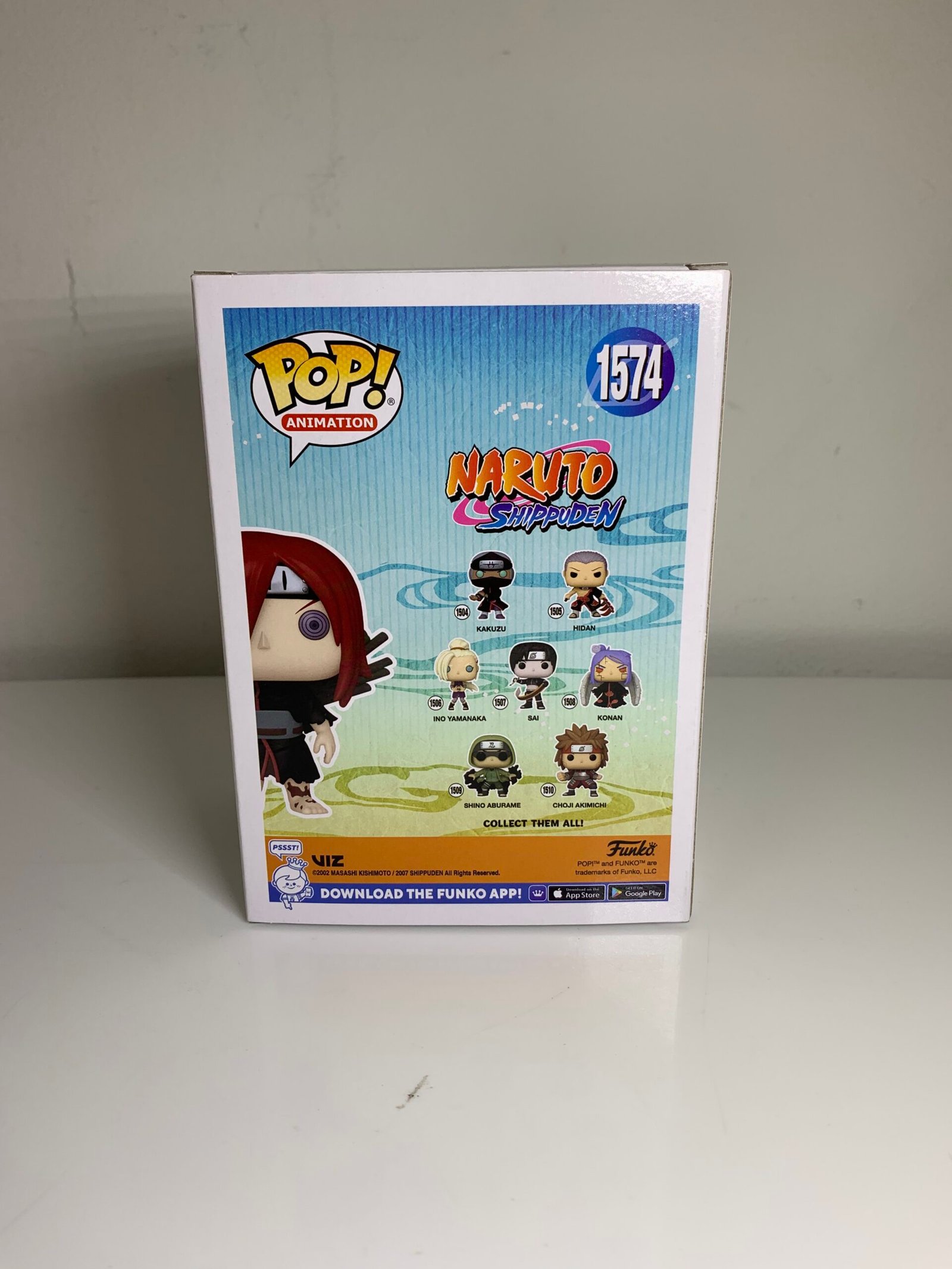 Funko! Pop Vinyl 1574 Excl Naruto Nagato Collectible Brand New Collectibles - Imagem 2
